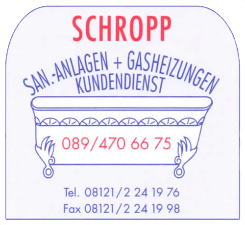 Schropp Heizung und Sanitär Kundendienst in Forstinning Logo